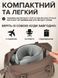Електричний масажер для шиї та комірцевої зони з підігрівом, 3 режими, USB Type-C, сірий S_0101984 фото 6