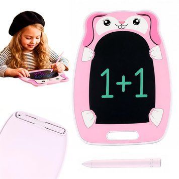 Дитячий LCD-планшет для малювання 8,5 дюйма, кольоровий екран, стилус, блокування стирання S_0102282 фото